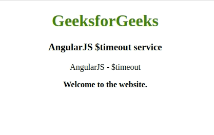 AngularJS的$timeout服务