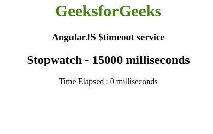 AngularJS的$timeout服务