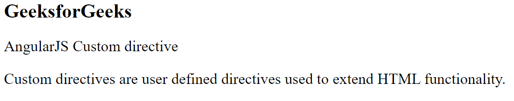 什么是AngularJS中的指令？