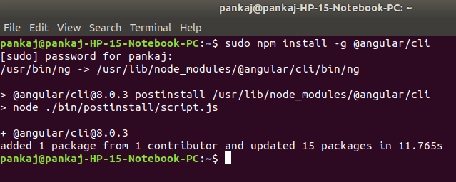 Angular CLI Angular项目设置