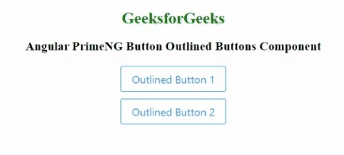 Angular PrimeNG Button 勾画按钮组件