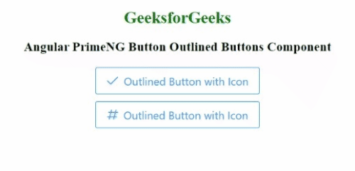 Angular PrimeNG Button 勾画按钮组件