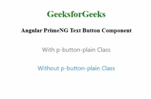 Angular PrimeNG Button Text Buttons组件 Angular PrimeNG Button Text Buttons组件