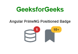 Angular PrimeNG徽章的定位徽章