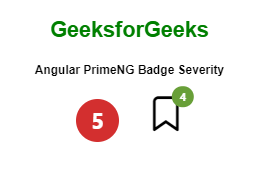 Angular PrimeNG Badge Severities