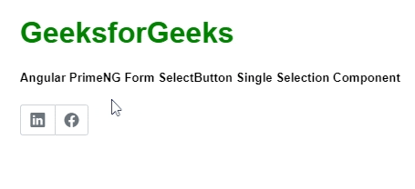 Angular PrimeNG表格选择按钮选择组件