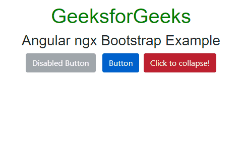 Angular ngx Bootstrap简介