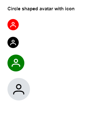 Angular PrimeNG Avatar组件