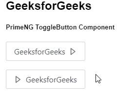 Angular PrimeNG ToggleButton组件
