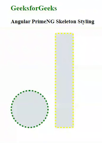 Angular PrimeNG骨架广场