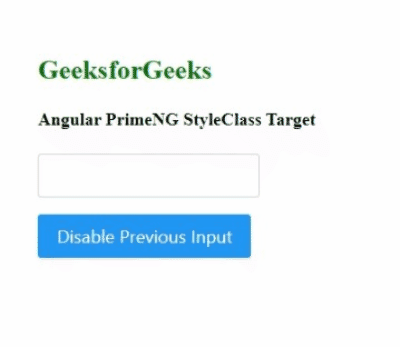 Angular PrimeNG StyleClass目标