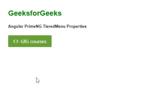 Angular PrimeNG TieredMenu属性