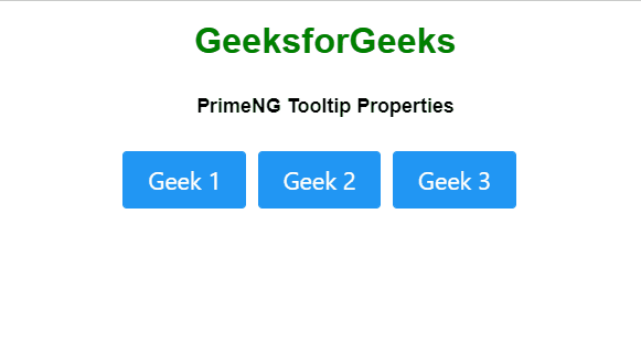 Angular PrimeNG Tooltip属性