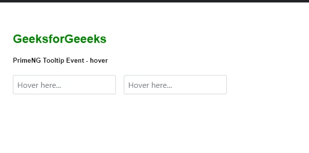 Angular PrimeNG Tooltip Events
