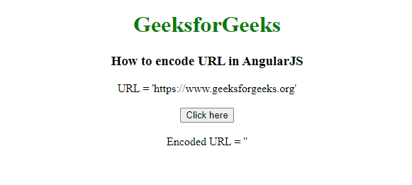 如何使用AngularJS对URL进行编码/解码？