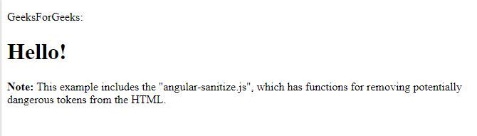 如何从AngularJS控制器插入HTML到视图中？