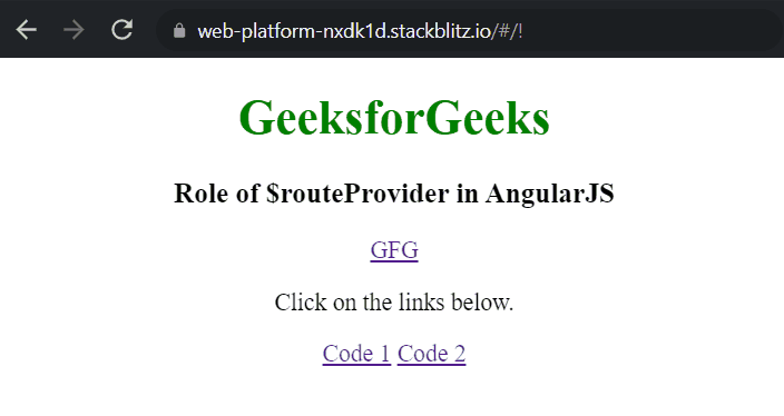 在AngularJS中routeProvider的作用是什么