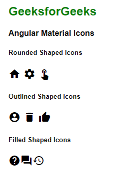 什么是Angular Material图标? 什么是Angular Material图标?