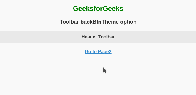 jQuery Mobile Toolbar backBtnTheme选项