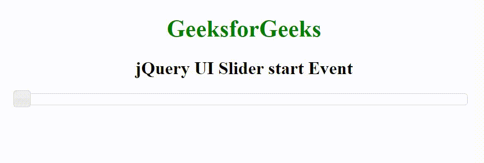 jQuery UI slider start事件