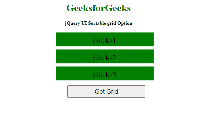 jQuery UI的sortable grid选项