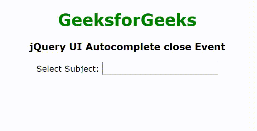 jQuery UI Autocomplete关闭事件