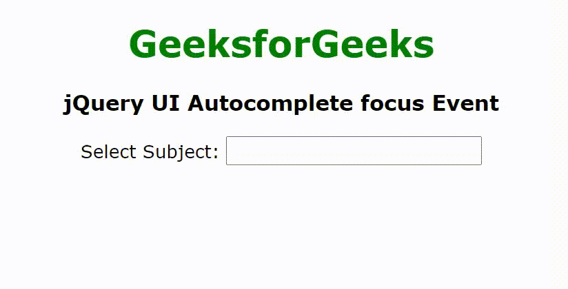 jQuery UI Autocomplete focus事件