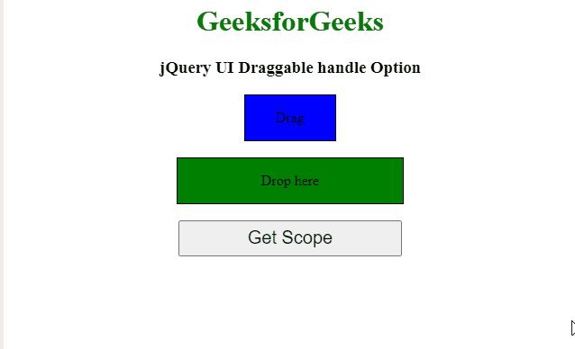 jQuery UI的Draggable scope选项。