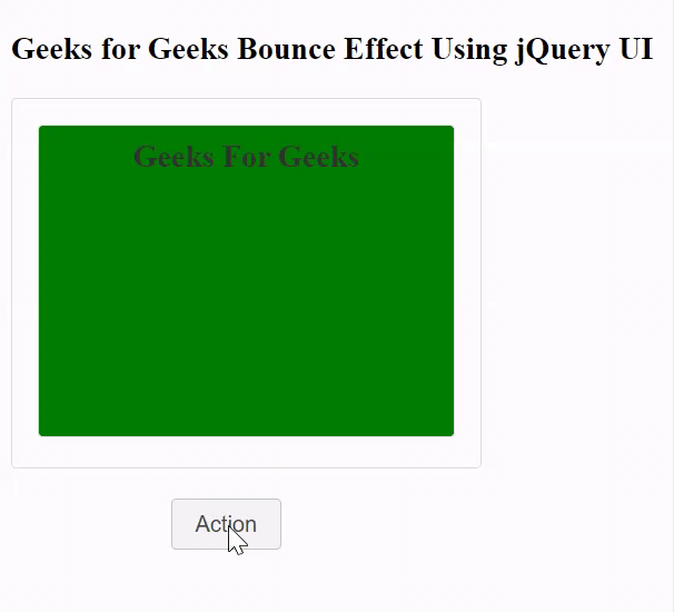 jQuery UI bounce效果