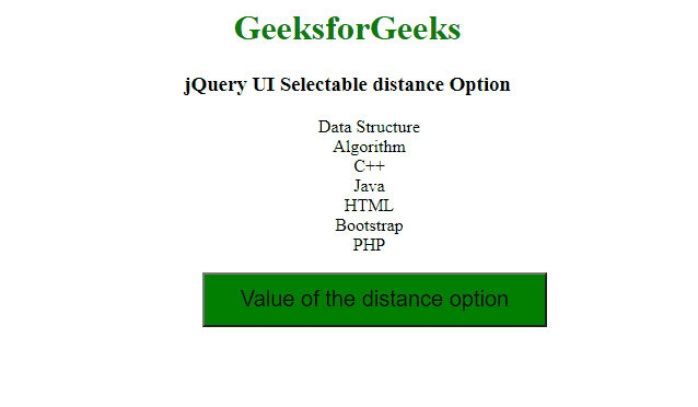 jQuery UI selectable 距离选项