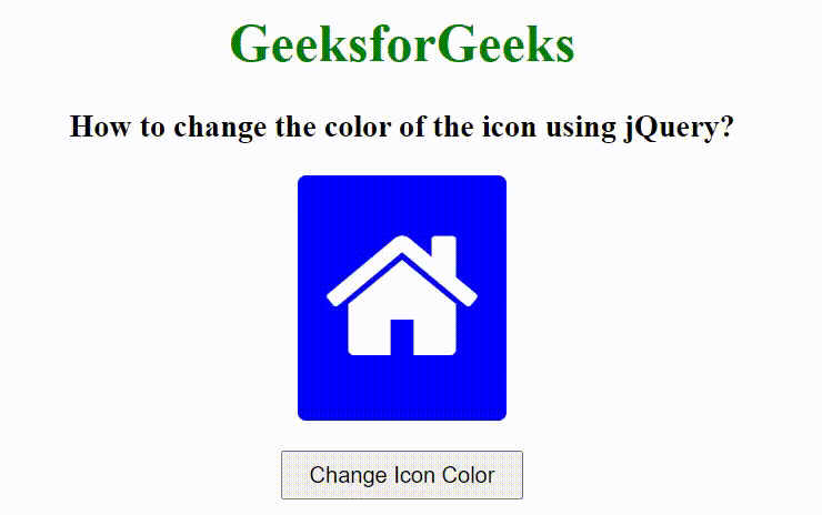 如何用jQuery改变图标的颜色？