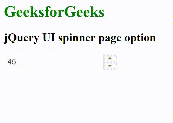 jQuery UI 旋转器页面选项