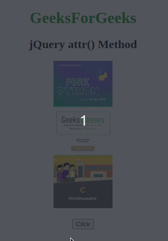 jQuery attr()方法