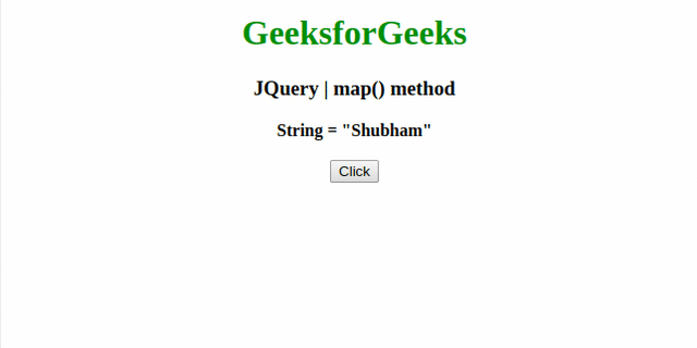JQuery map()方法