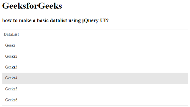EasyUI的jQuery数据列表小工具