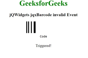 jQWidgets jqxBarcode 无效事件