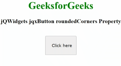jQWidgets jqxButton roundedCorners 属性 jQWidgets jqxButton roundedCorners 属性