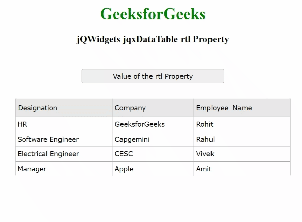 jQWidgets jqxDataTable rtl属性