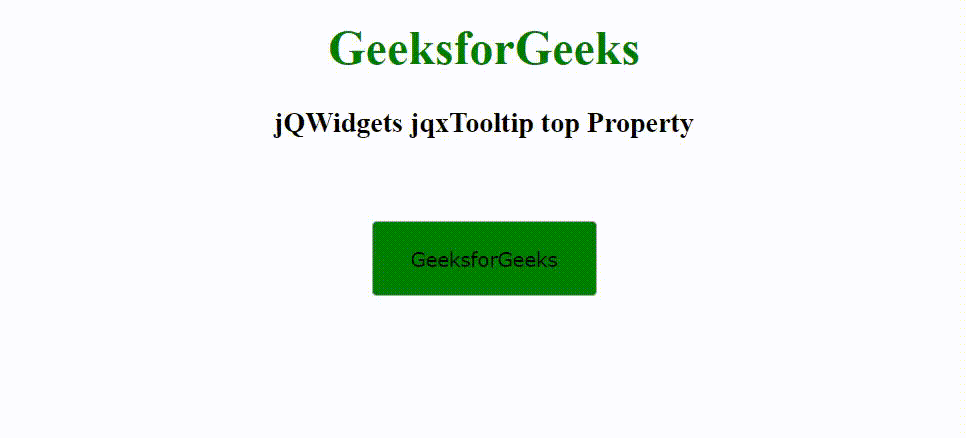 jQWidgets jqxTooltip top属性 jQWidgets jqxTooltip top属性