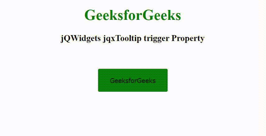 jQWidgets jqxTooltip 触发属性 jQWidgets jqxTooltip 触发属性