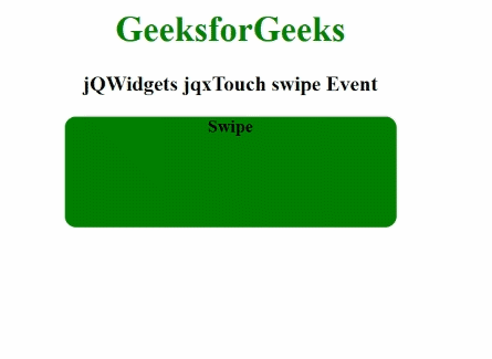 jQWidgets jqxTouch 刷屏事件 jQWidgets jqxTouch 刷屏事件