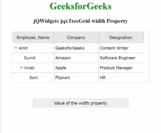 jQWidgets jqxTreeGrid宽度属性