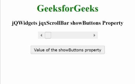 jQWidgets jqxScrollBar showButtons属性