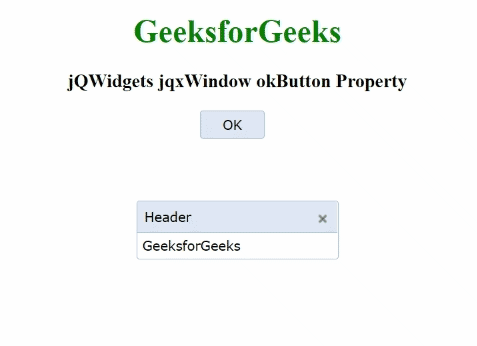 jQWidgets jqxWindow okButton属性