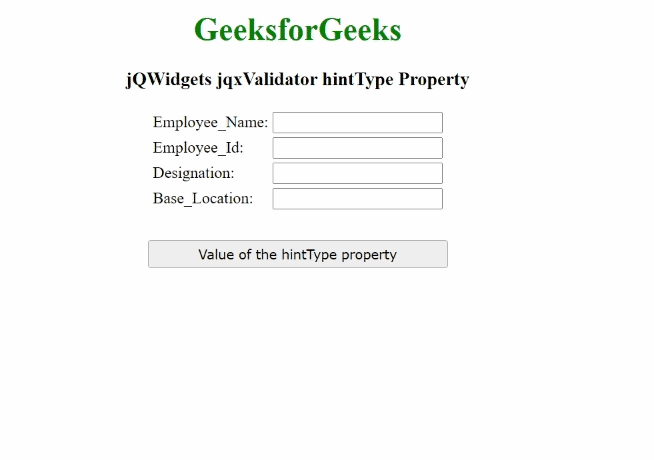 jQWidgets jqxValidator hintType属性