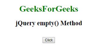 jQuery 移除元素