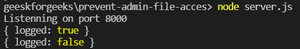 如何使用Node.js和React.js防止对管理页面的访问？