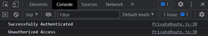 如何使用Node.js和React.js防止对管理页面的访问？