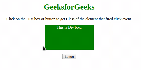 如何使用JavaScript/JQuery获得一个已经触发事件的元素的类别