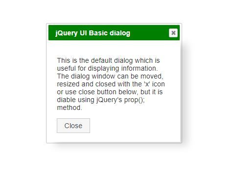 如何从一个函数中禁用jQuery对话框中的一个按钮？